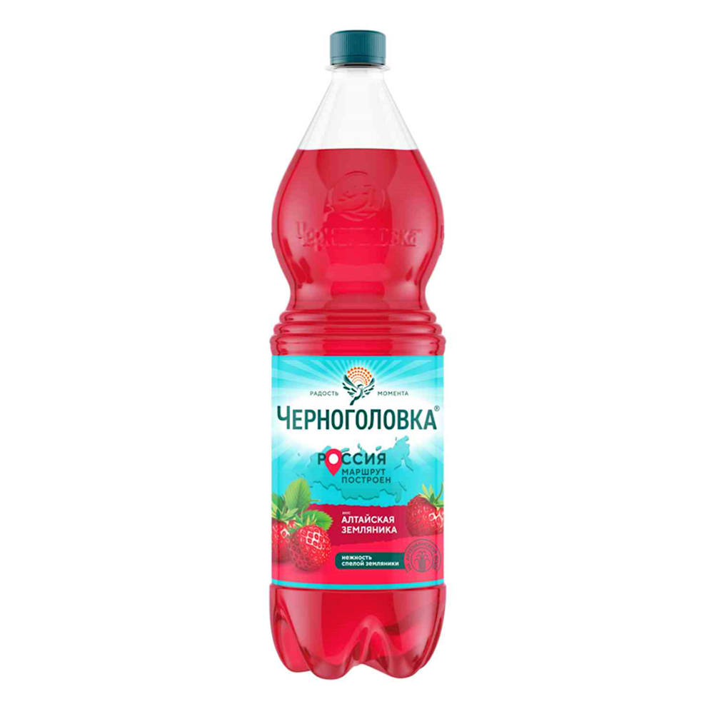 Soda Drink Wild Strawberry – Plastic Bottle – 50.7 oz (1.5 lt)